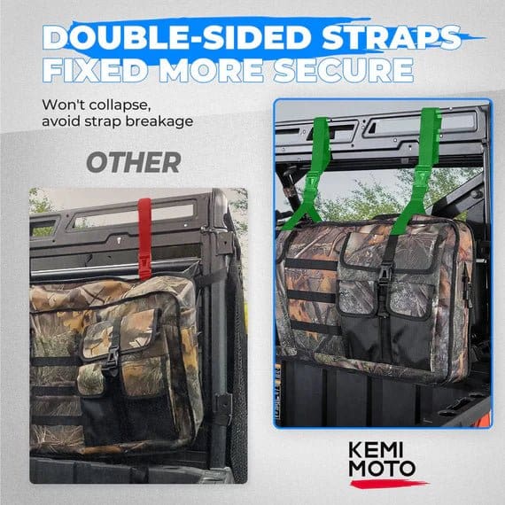 UTV Double Gun Holder Tool Rack for Hunting Gear - Image 7