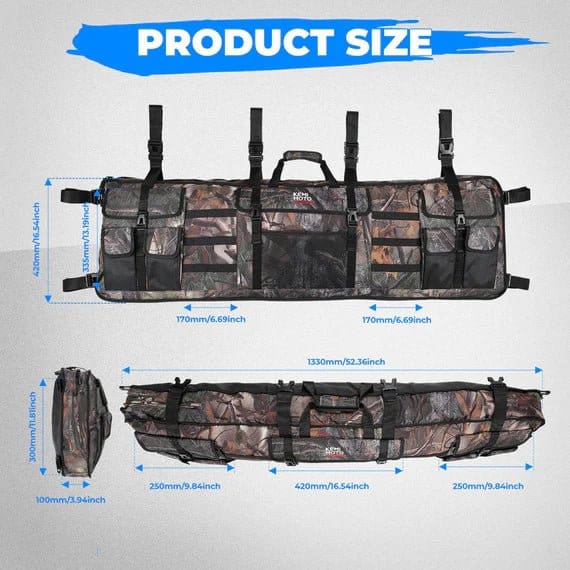 UTV Double Gun Holder Tool Rack for Hunting Gear - Image 6