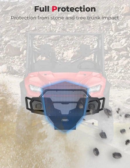 UTV Front Bumper with Lights for Pioneer 1000-6 2023-2024 - Image 4