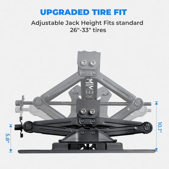 UTV Spare Tire Mount for Polaris Ranger 500 1000 XP 1000 - Image 4