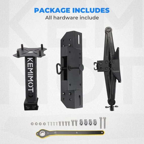 UTV Spare Tire Mount for Polaris Ranger 500 1000 XP 1000 - Image 8