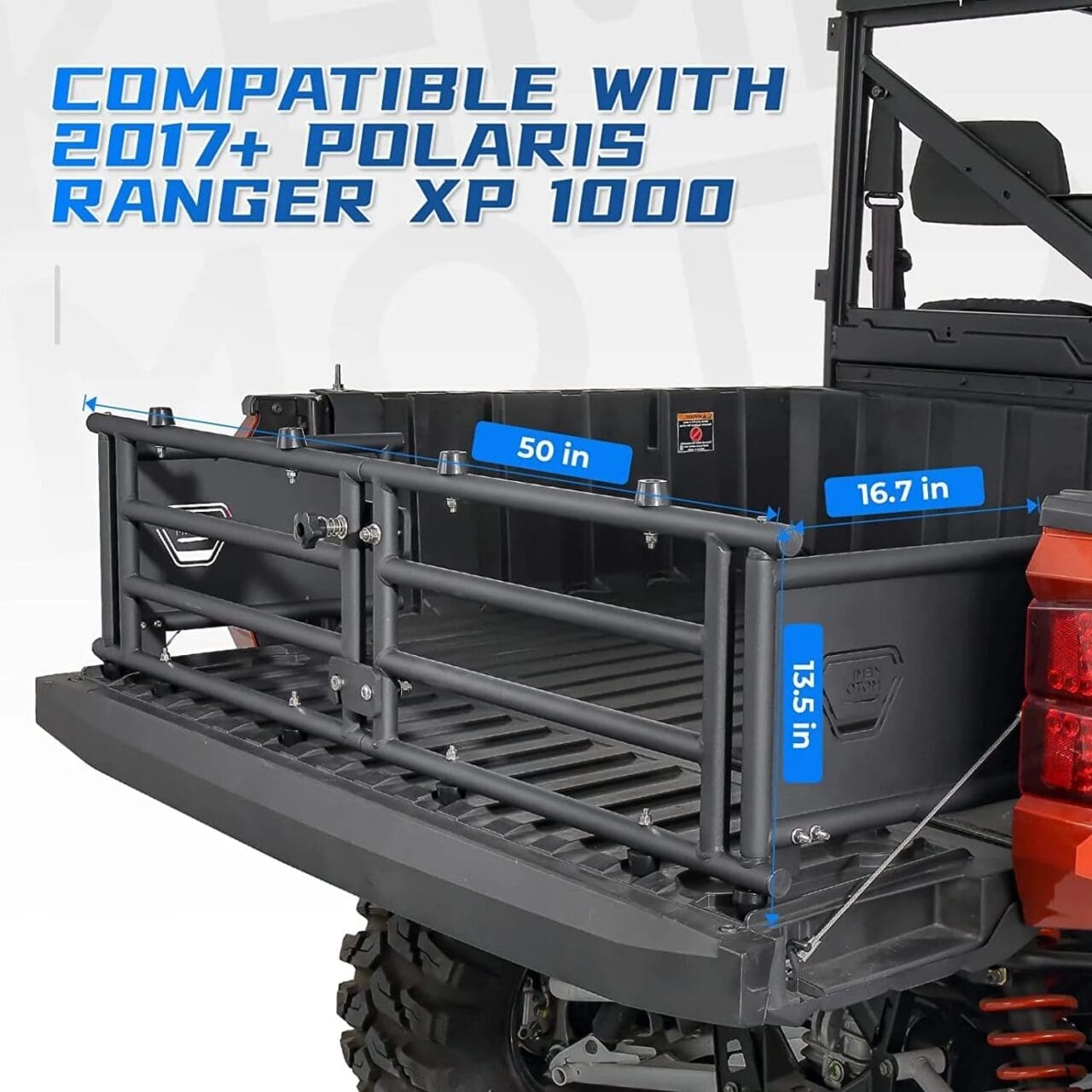 UTV Tailgate Extender for Ranger 1000/XP 1000/Crew 2017-2024 - Image 4