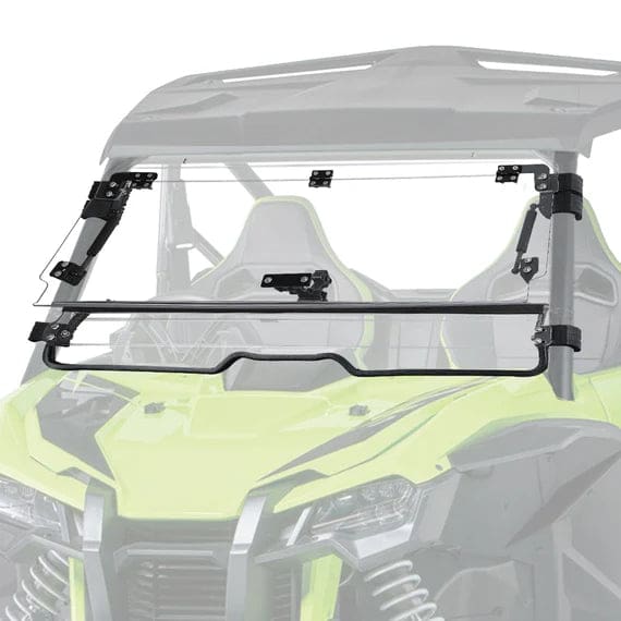 Honda Talon 1000X/1000R/1000X-4 Scratch-Resistant 3-in-1 Flip Windshield
