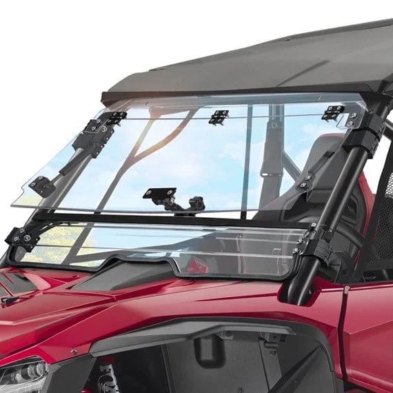 Honda Talon 1000X/1000R/1000X-4 Scratch-Resistant 3-in-1 Flip Windshield - Image 8