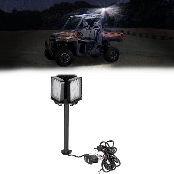 Work Light LED Spotlight for Polaris Pro XD/ Ranger 1000/ XP 1000 2018-2025