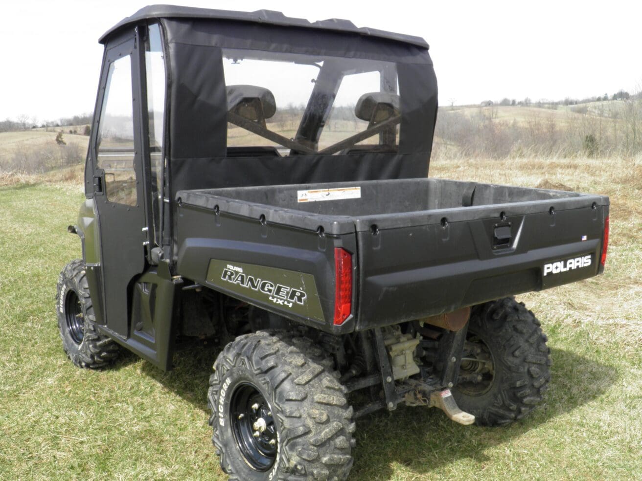 Polaris Ranger utility UTV parked in field