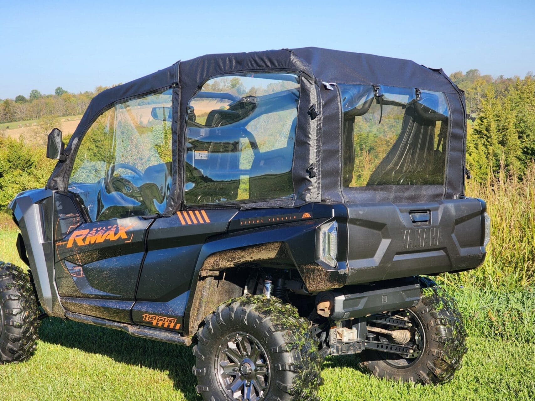 Yamaha Wolverine RMAX 4-1000 - Upper Doors/Rear Panel Combo - Image 4